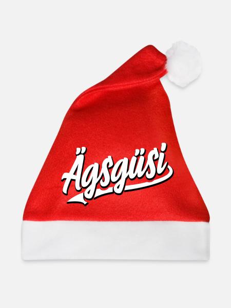 Ägsgüsi Schweizerdeutsch Dialekt Mundart Schweiz - Weihnachtsmütze - Rot