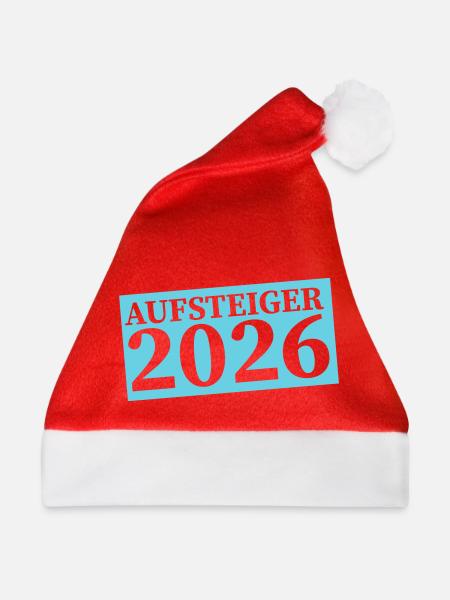 aufsteiger_2026- - Weihnachtsmütze - Rot