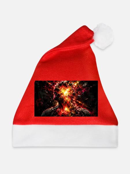 Das nackte Bewusstsein - Weihnachtsmütze - Rot