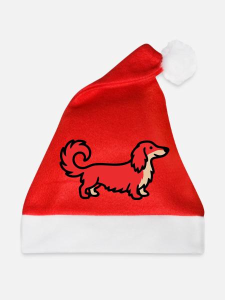 Irischer Setter Retriever Rot - Weihnachtsmütze - Rot