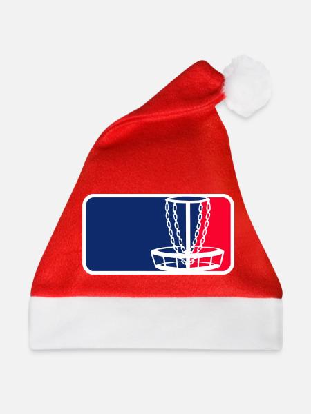 Discgolf - Weihnachtsmütze - Rot