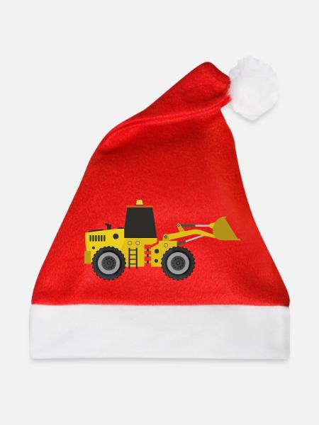 Bagger - Weihnachtsmütze - Rot