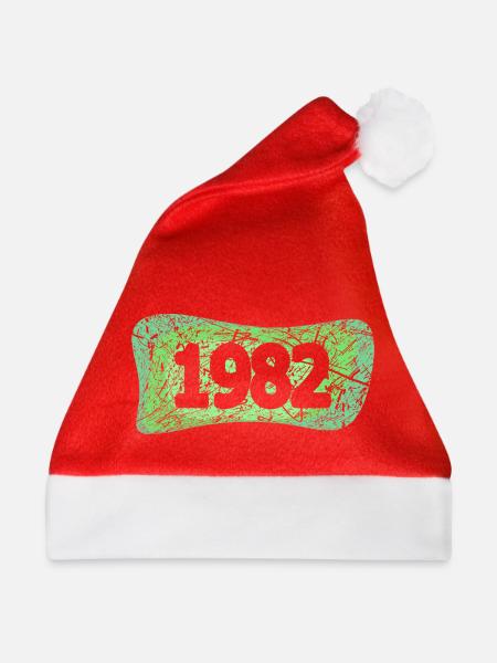 1982 - Weihnachtsmütze - Rot