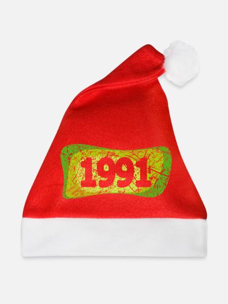 1991 - Weihnachtsmütze - Rot