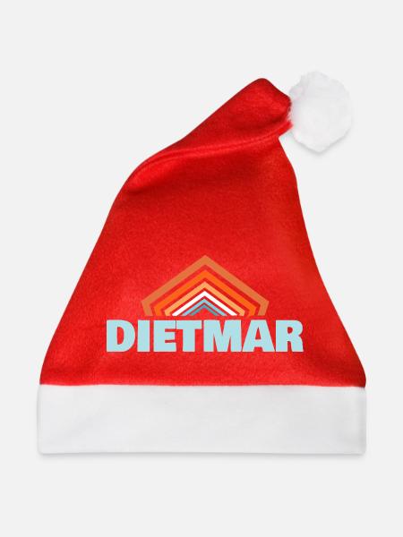 Dietmar - Weihnachtsmütze - Rot