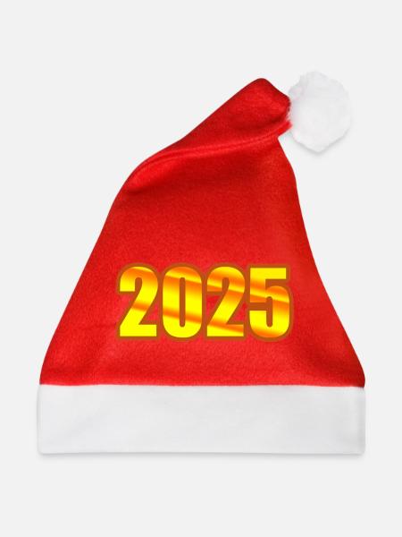 2025 - Weihnachtsmütze - Rot