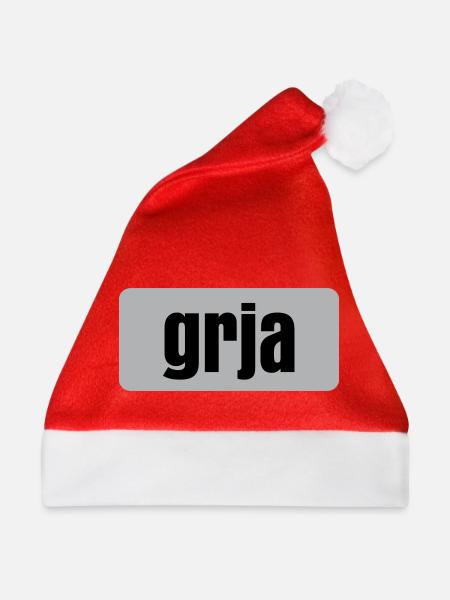 grja - Weihnachtsmütze - Rot