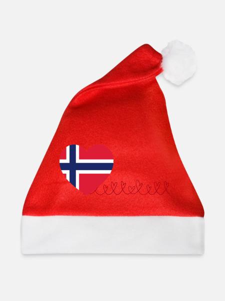 Ich liebe - Weihnachtsmütze - Rot