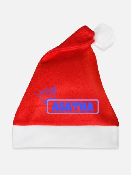 Agatha als Tochter - Weihnachtsmütze - Rot