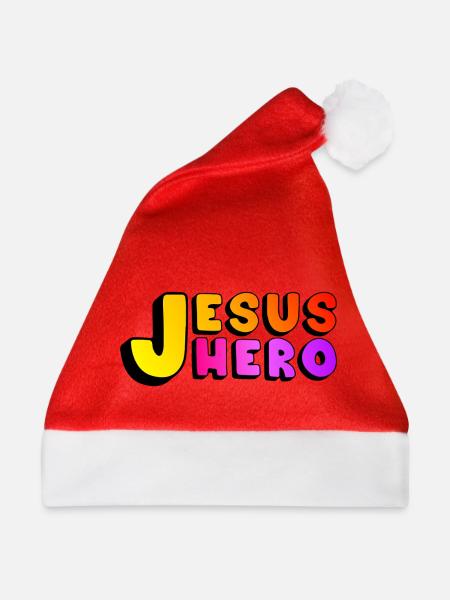 Jesus Hero  - Weihnachtsmütze - Rot