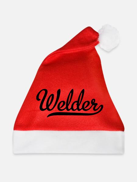 Schweißer - Weihnachtsmütze - Rot