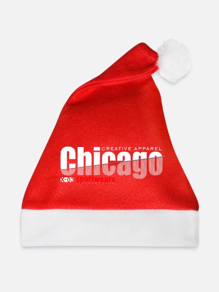Dynamisches Sportdesign mit moderner Schärfe - Weihnachtsmütze - Rot
