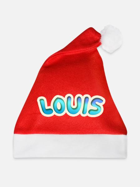 Job Louis - Weihnachtsmütze - Rot - Vorne