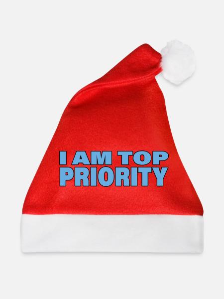 TOP PRIORITY - Weihnachtsmütze - Rot