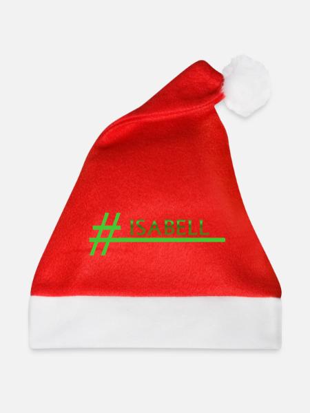 Isabell - Weihnachtsmütze - Rot