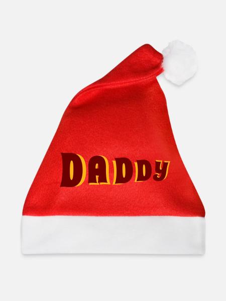Daddy - Weihnachtsmütze - Rot
