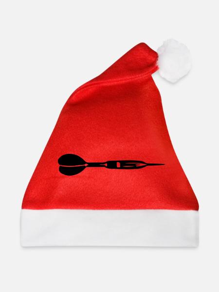 Dartpfeil Symbol - Weihnachtsmütze - Rot