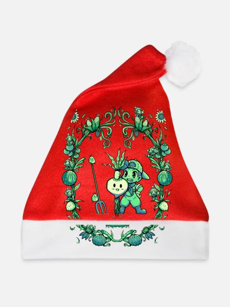 Frucht der Ernte - Weihnachtsmütze - Rot