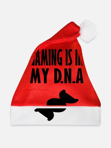 Spiele-DNA - Weihnachtsmütze - Rot