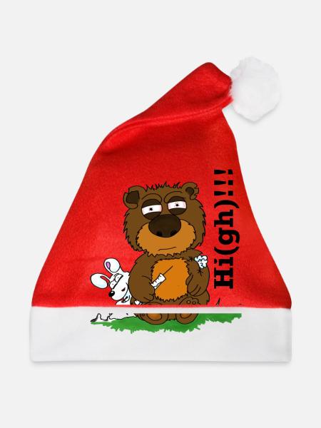 Ted-High - Weihnachtsmütze - Rot