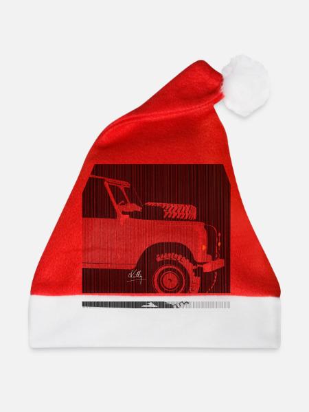 Verteidiger - Weihnachtsmütze - Rot