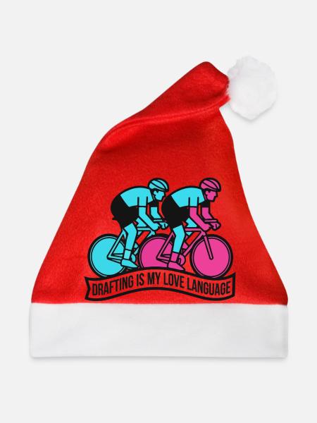 Drafting ist mein Liebessprache-Zyklus - Weihnachtsmütze - Rot