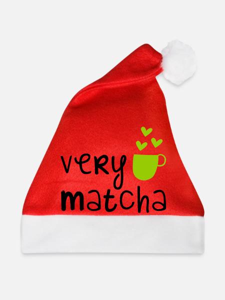 VeryMatcha - Weihnachtsmütze - Rot