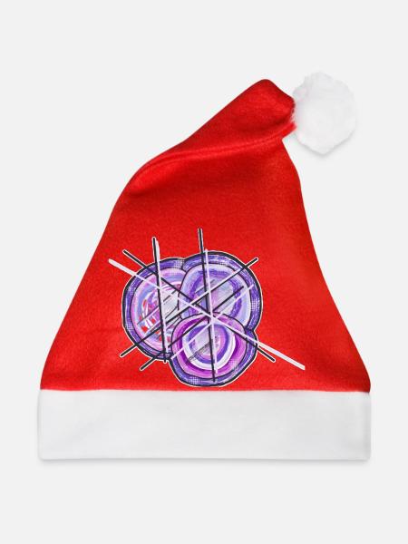 Struktur im Chaos - Weihnachtsmütze - Rot