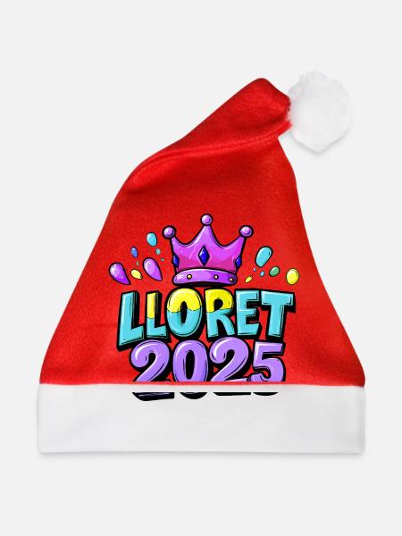 Lloret De Mar 2025 - Weihnachtsmütze - Rot
