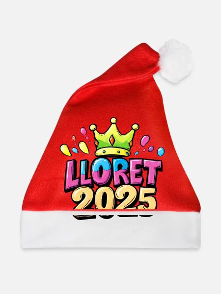 Lloret De Mar 2025 - Weihnachtsmütze - Rot