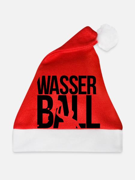 wasserball - Weihnachtsmütze - Rot