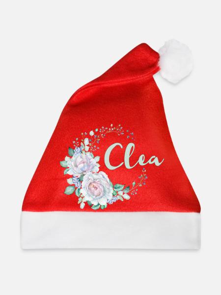 Für Clea - Weihnachtsmütze - Rot