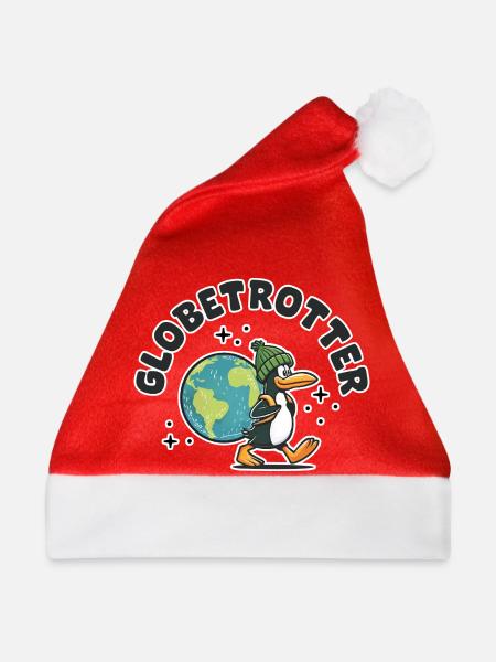 globetrotteur, fernweh - Weihnachtsmütze - Rot - Vorne