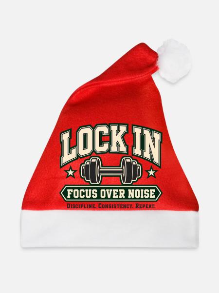 Lock In – Fokus statt Lärm - Weihnachtsmütze - Rot