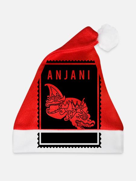 Anjani - Wayang - Weihnachtsmütze - Rot