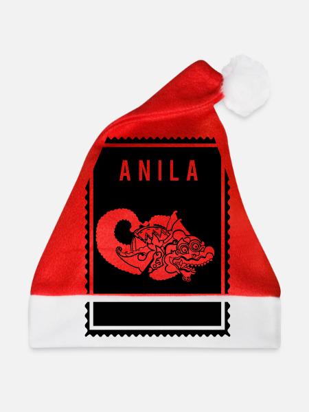 Anila - Wayang - Weihnachtsmütze - Rot