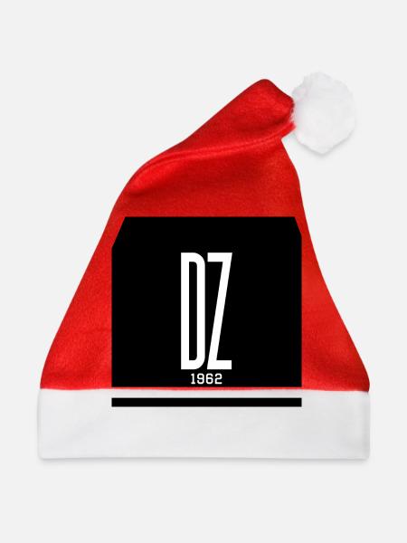 Weiß Logo DZ 1962 - Weihnachtsmütze - Rot