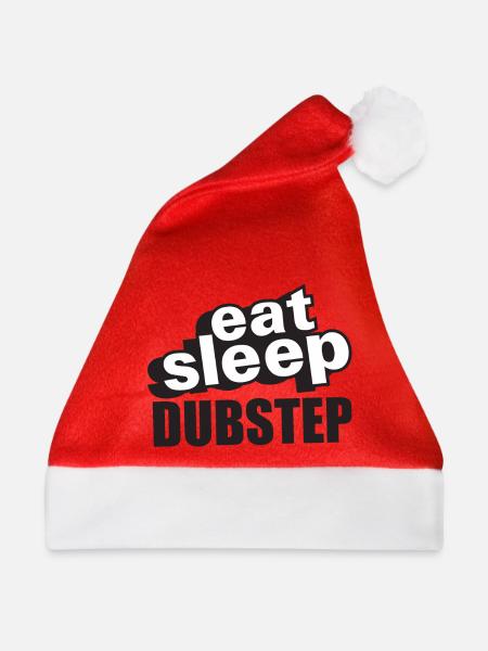Essen Sie Schlaf Dubstep - Weihnachtsmütze - Rot