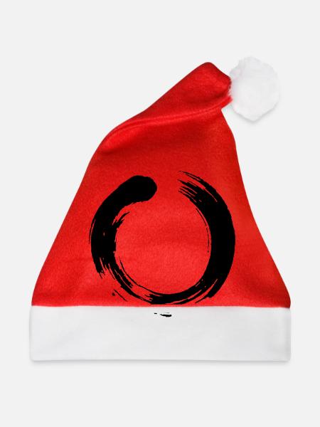 Kreis - Weihnachtsmütze - Rot