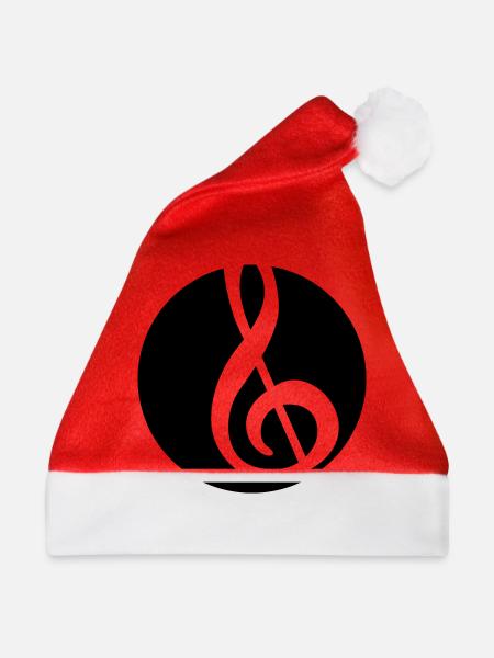 Music - Weihnachtsmütze - Rot