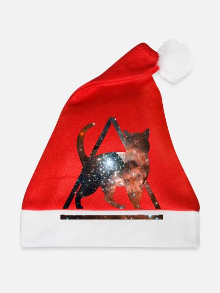 space pussy - Weihnachtsmütze - Rot
