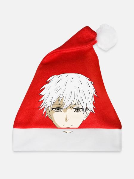 Anime Boy - Weihnachtsmütze - Rot - Vorne