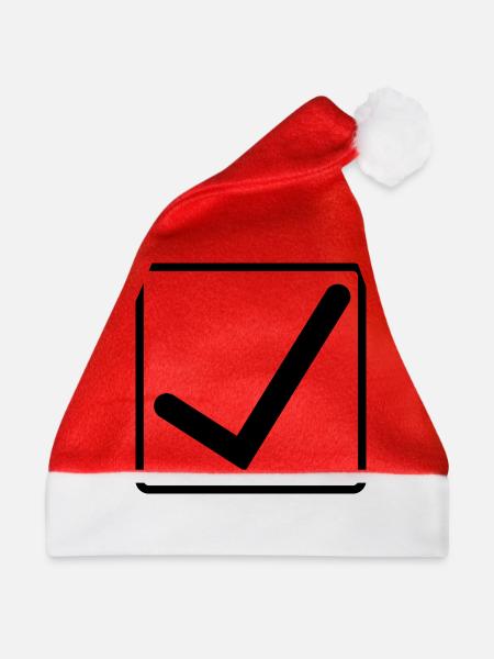 haekchen_001 - Weihnachtsmütze - Rot
