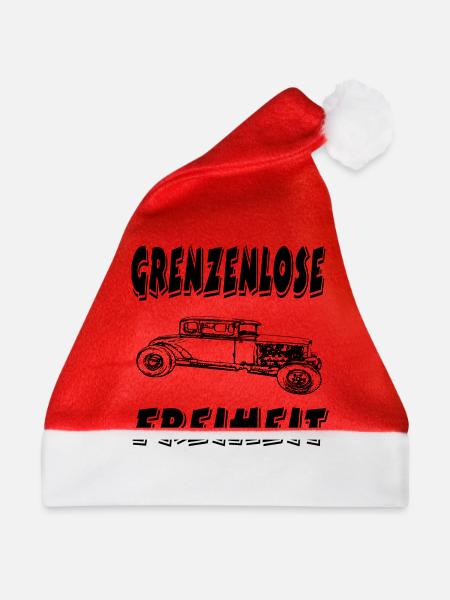 Auto - Weihnachtsmütze - Rot