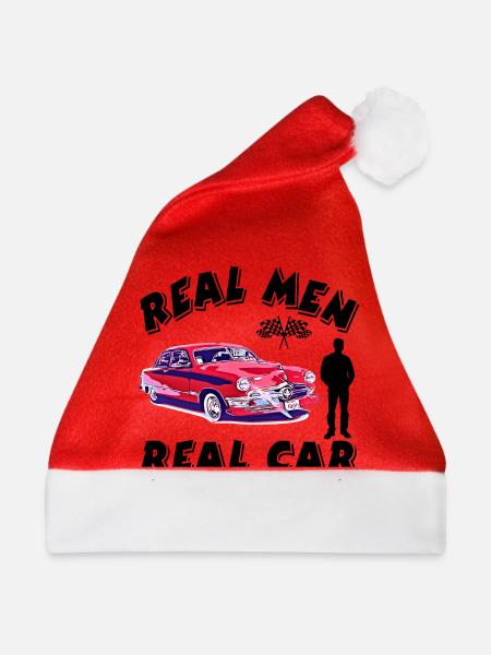 Auto - Weihnachtsmütze - Rot
