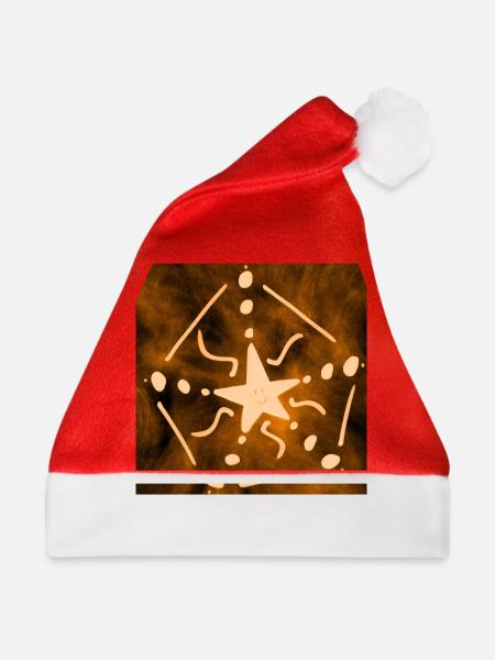 ORANGE STERN - Weihnachtsmütze - Rot