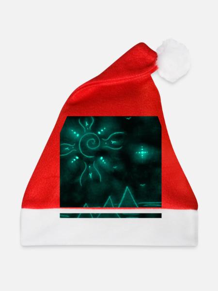 SONNE UND PYRAMIDEN INDIGO - Weihnachtsmütze - Rot