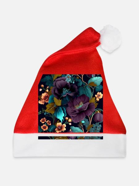 Floral Design 11 - Weihnachtsmütze - Rot