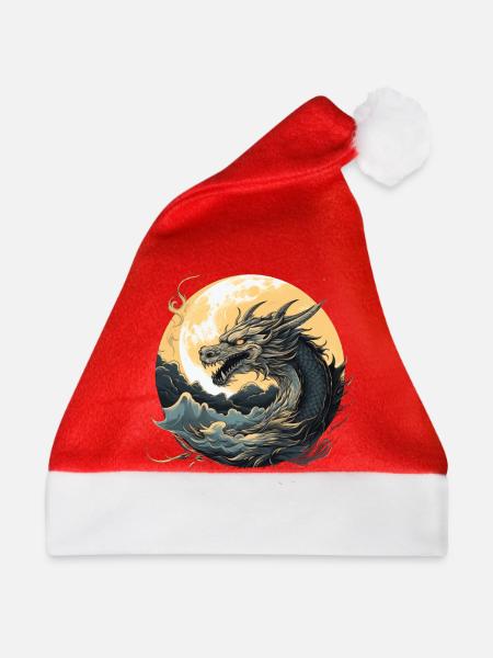 Aufstieg des Drachen - Weihnachtsmütze - Rot