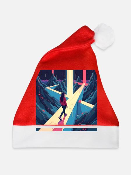 dracehenqodeLIAN - Weihnachtsmütze - Rot